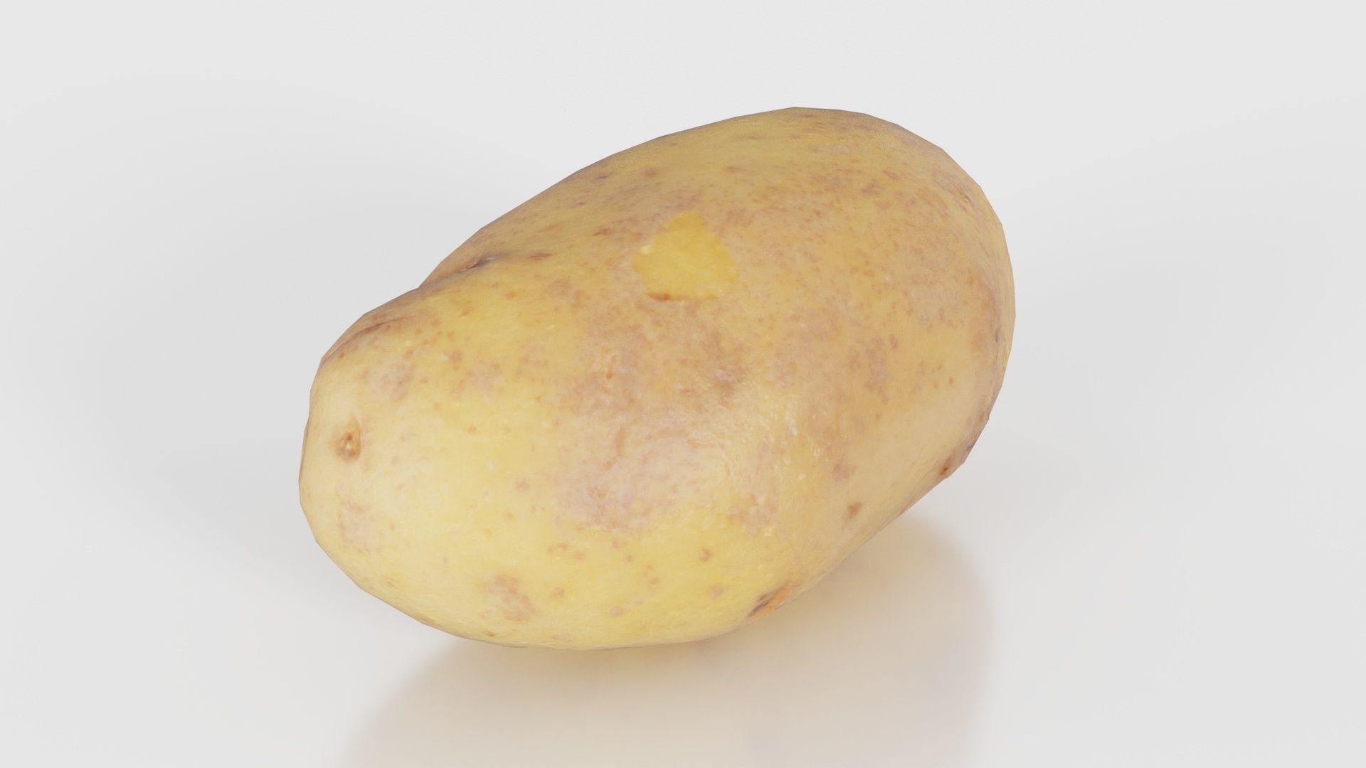 Potato 2 Low-poly 3D model_24