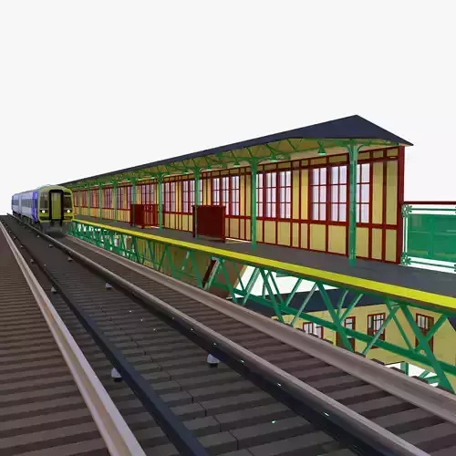 British railway station