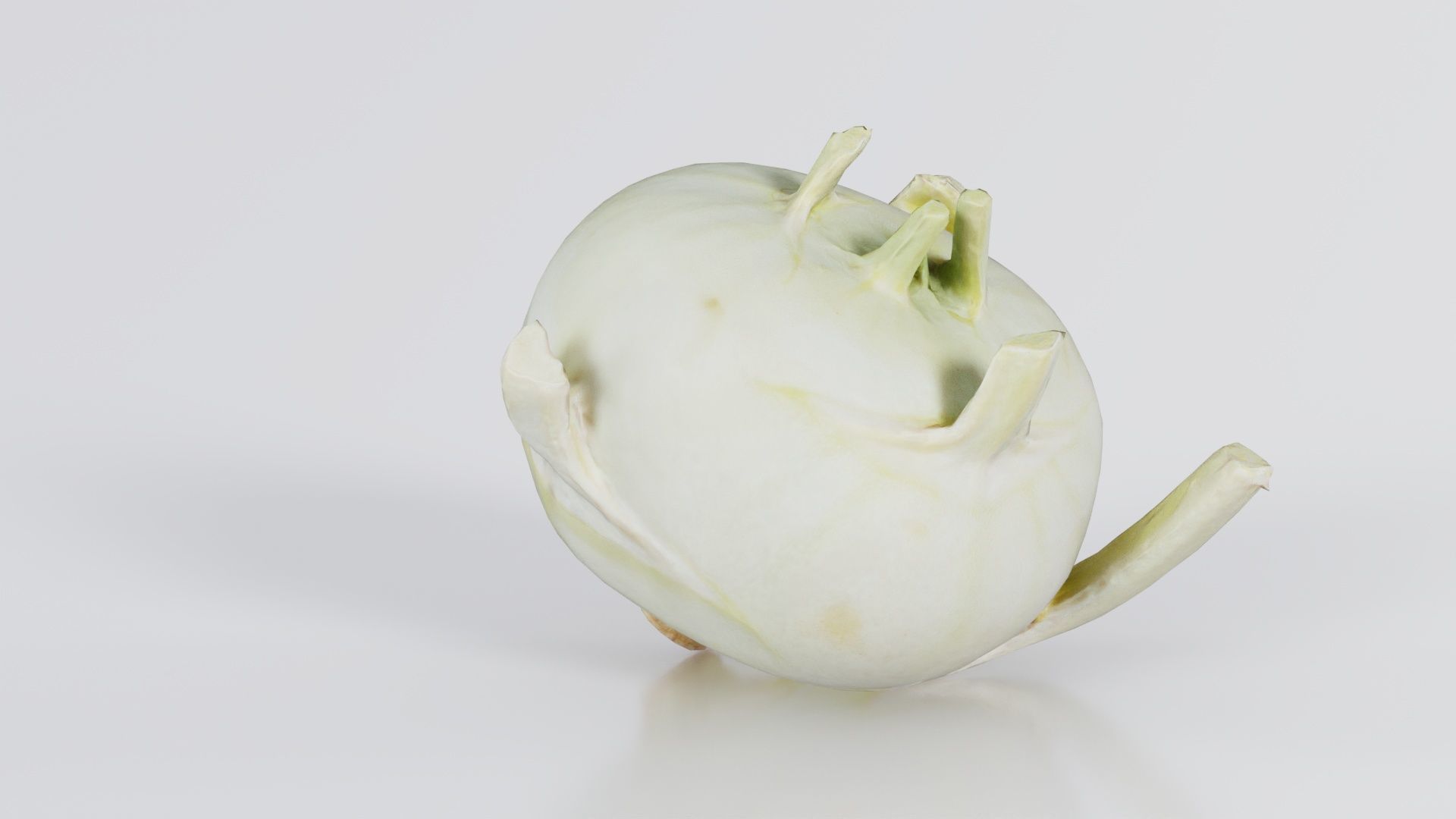 Salad Low-poly 3D model_4