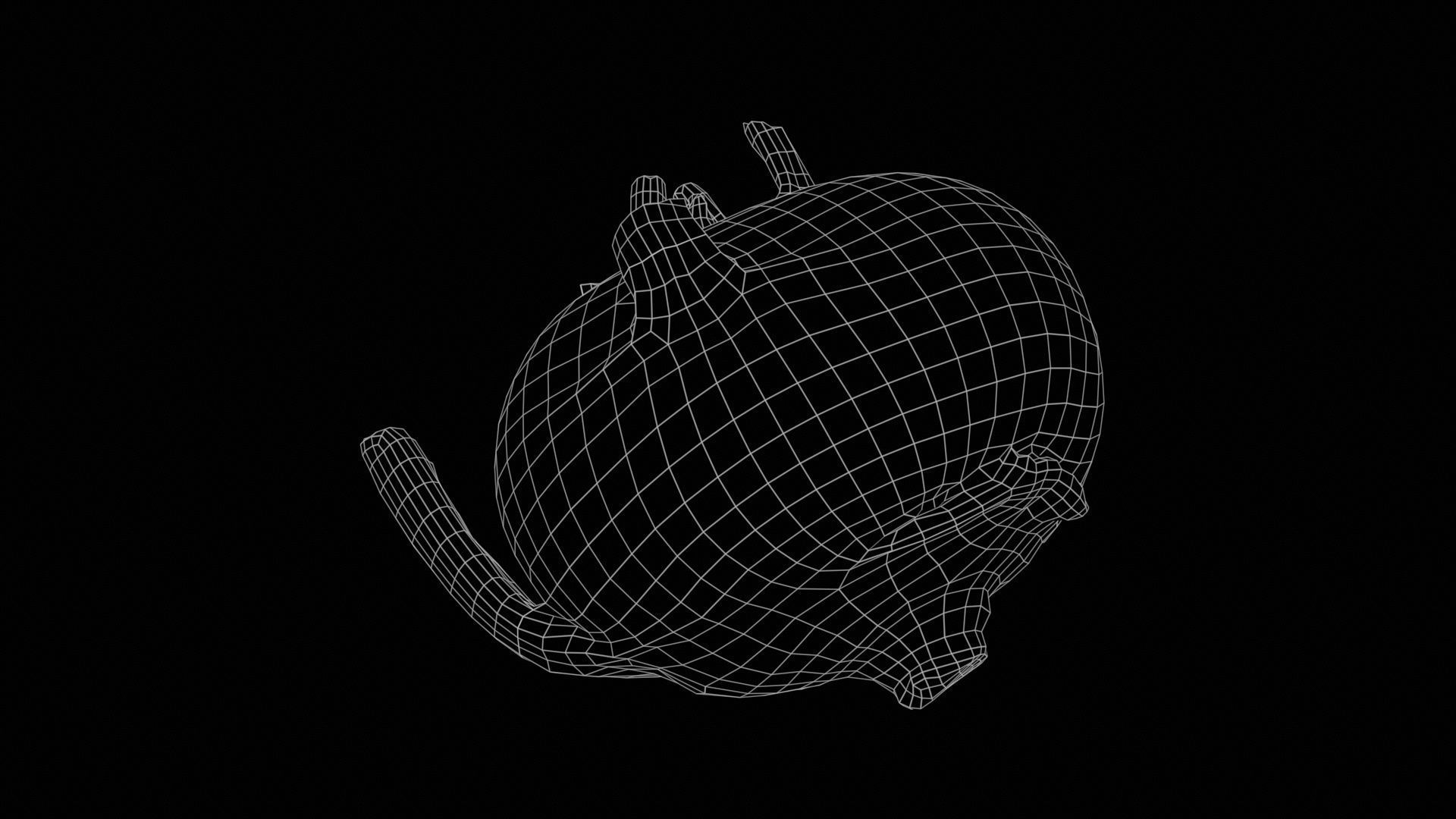 Salad Low-poly 3D model_11