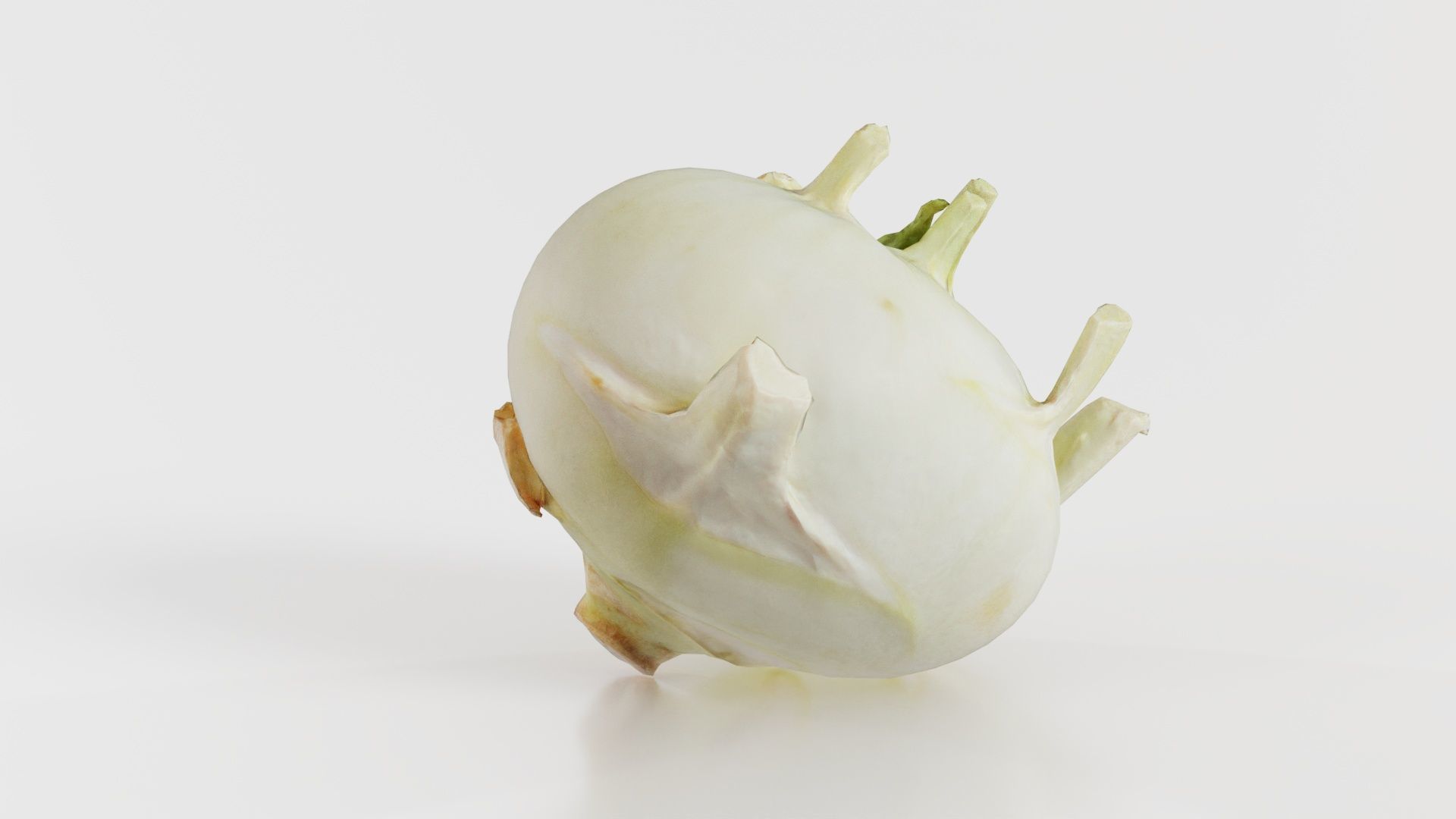 Salad Low-poly 3D model_1