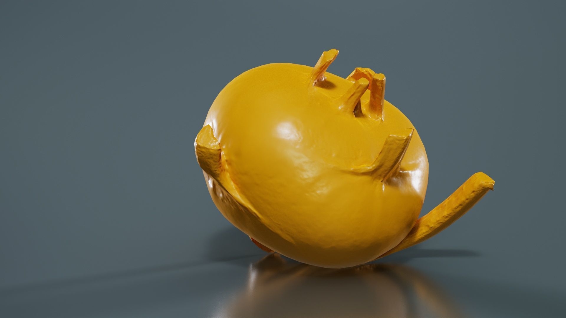 Salad Low-poly 3D model_13