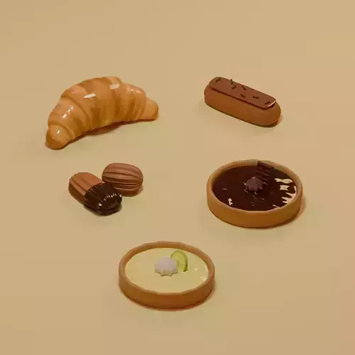 3d food models