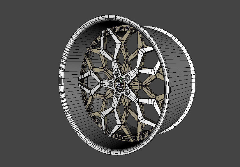 WHEEL BASED RUCCI FORGED HASHASH  Low-poly 3D model_9