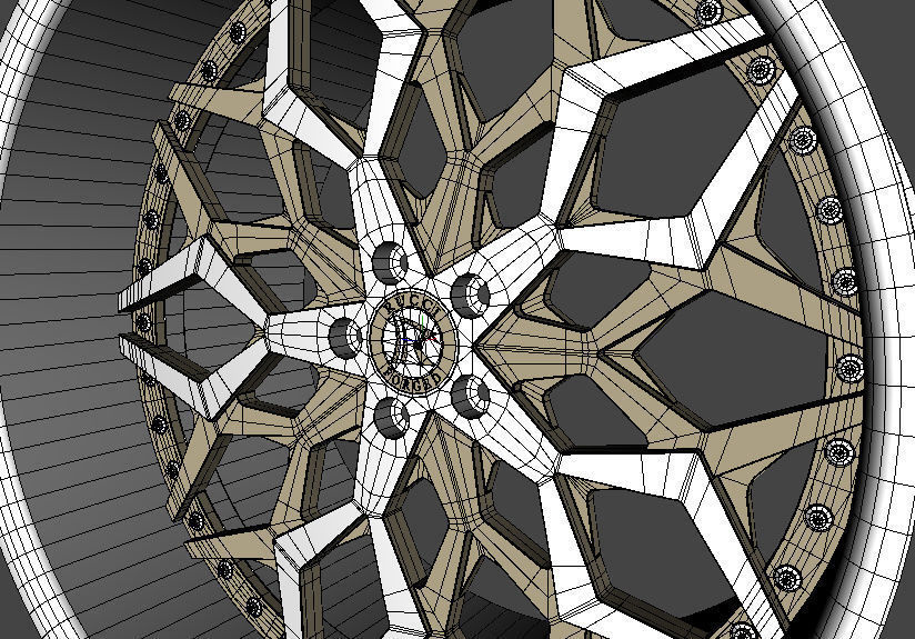 WHEEL BASED RUCCI FORGED HASHASH  Low-poly 3D model_10