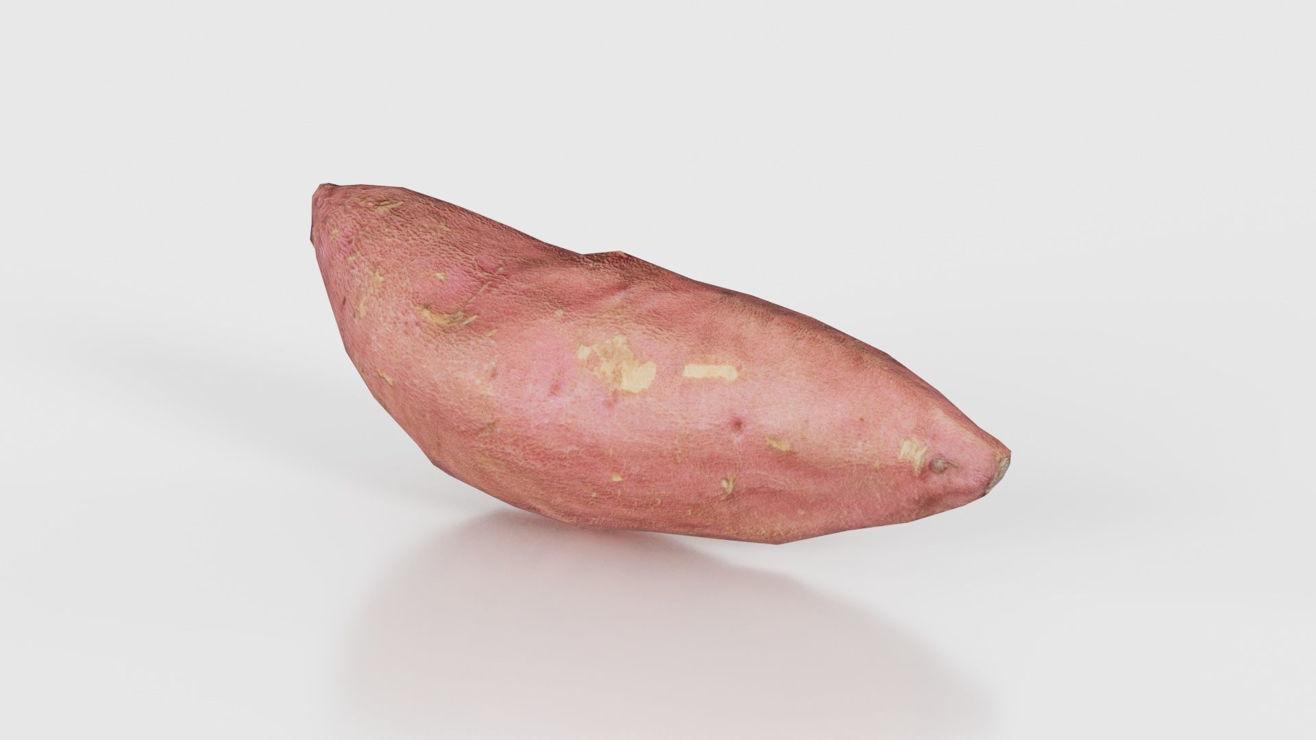 Sweet Potato Low-poly 3D model_15