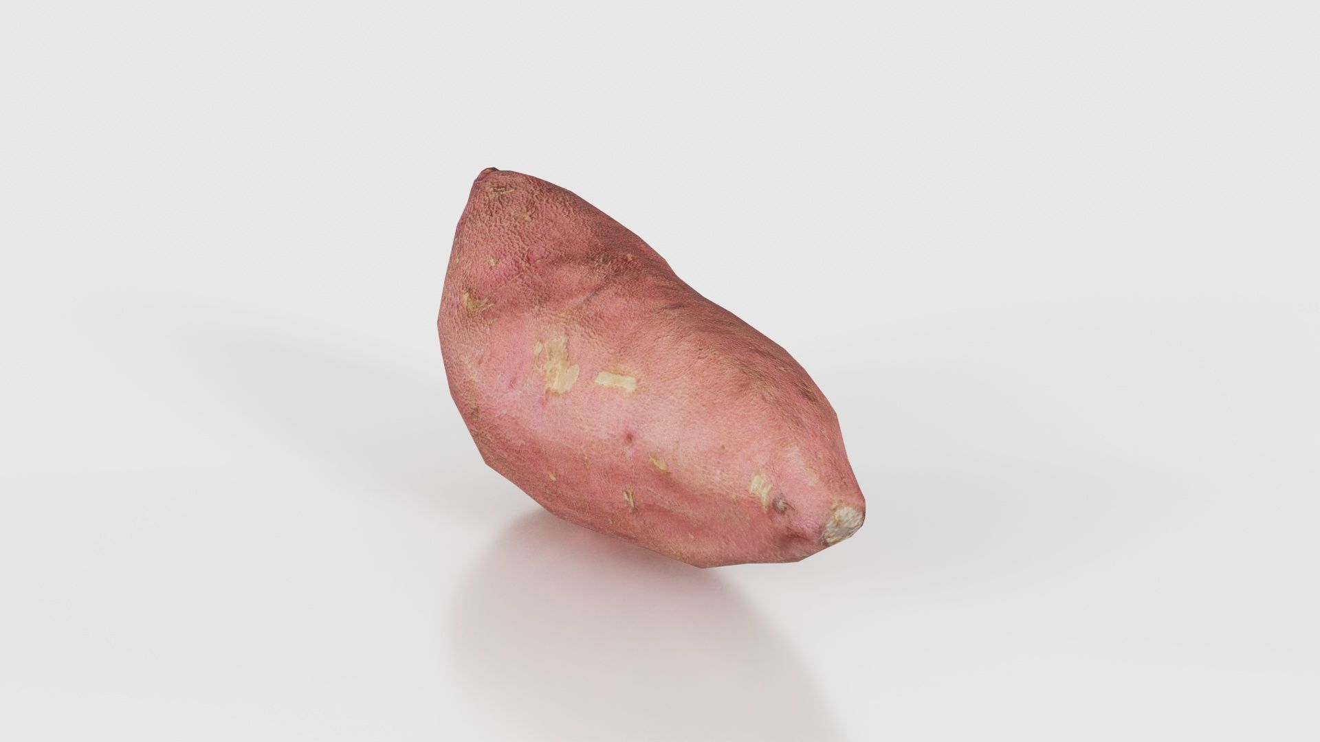 Sweet Potato Low-poly 3D model_26