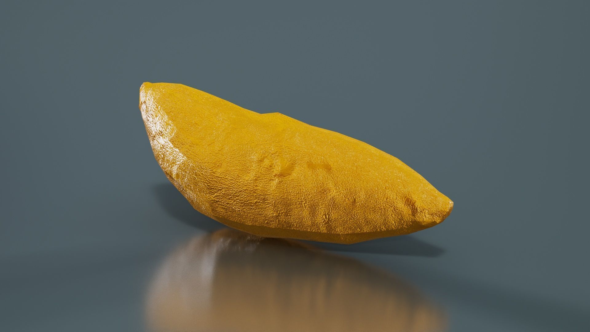 Sweet Potato Low-poly 3D model_12