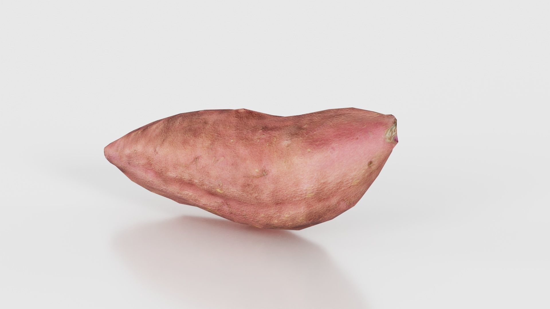 Sweet Potato Low-poly 3D model_21