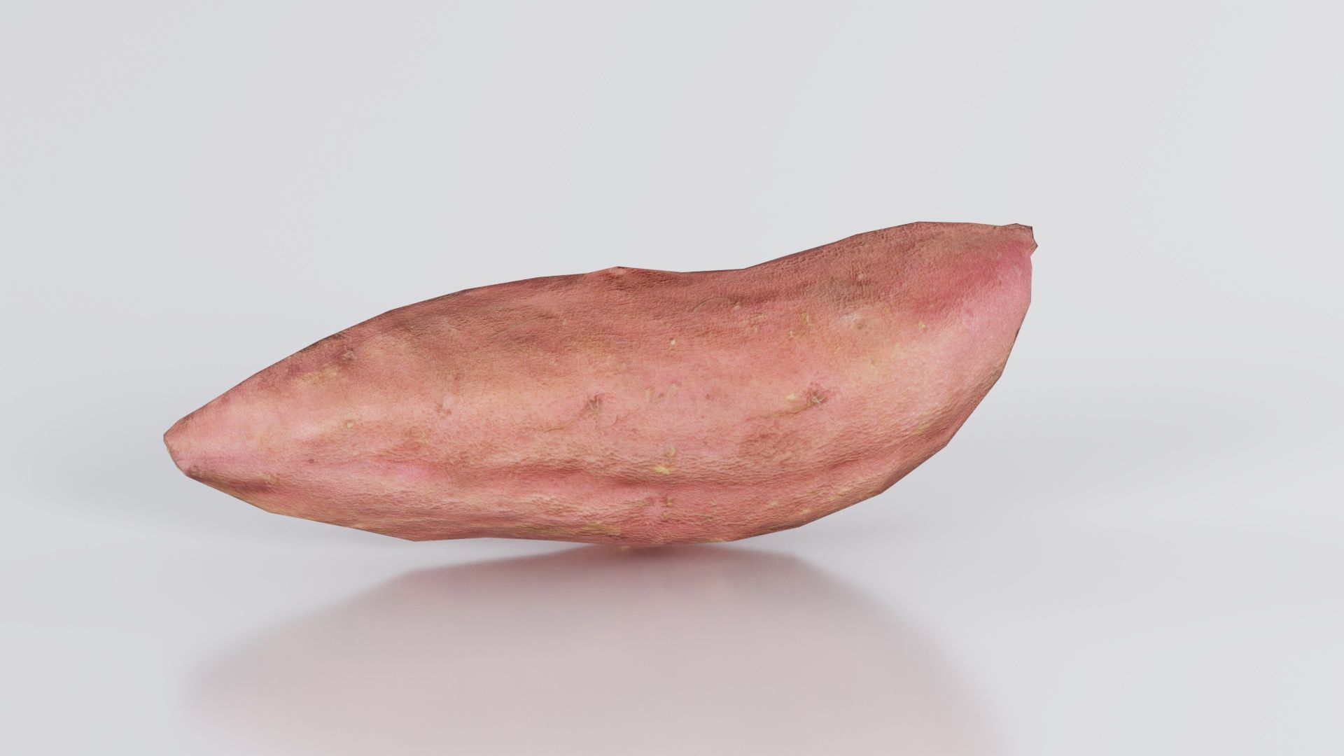 Sweet Potato Low-poly 3D model_3