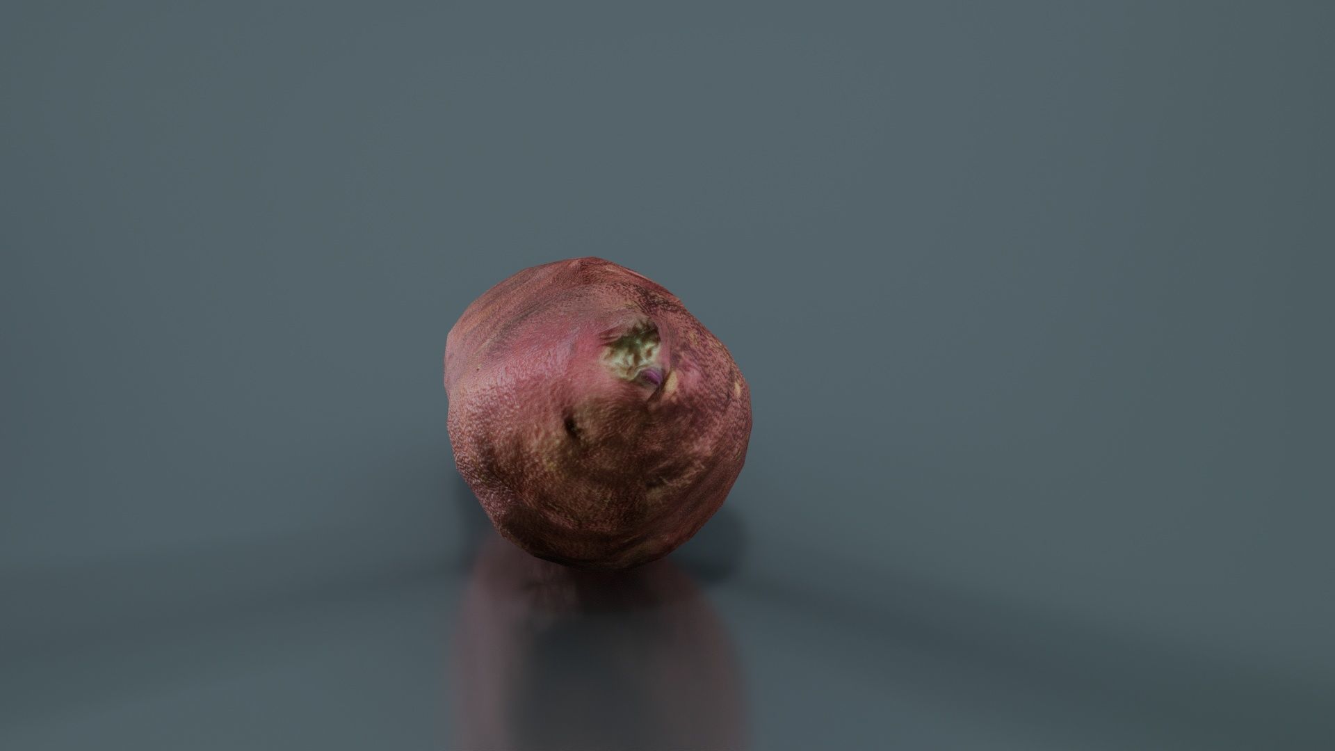 Sweet Potato Low-poly 3D model_5