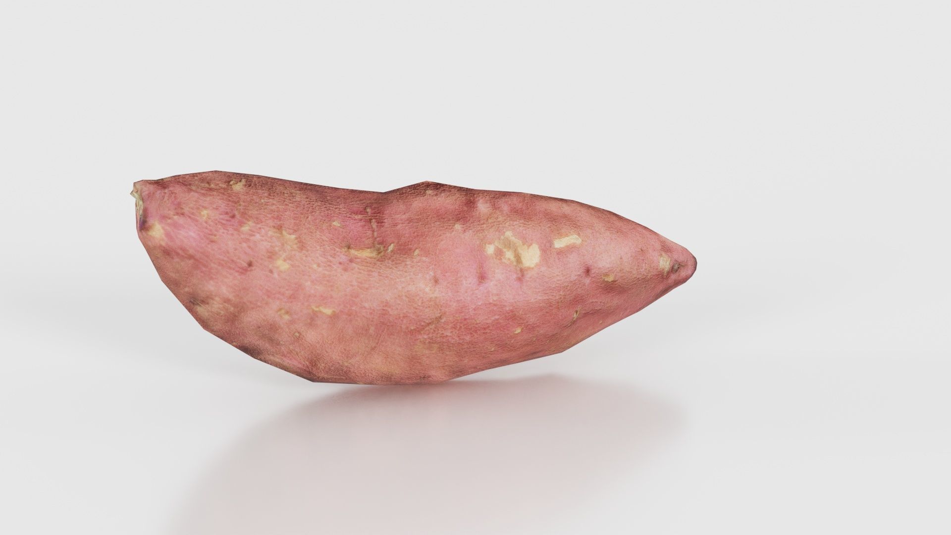 Sweet Potato Low-poly 3D model_17