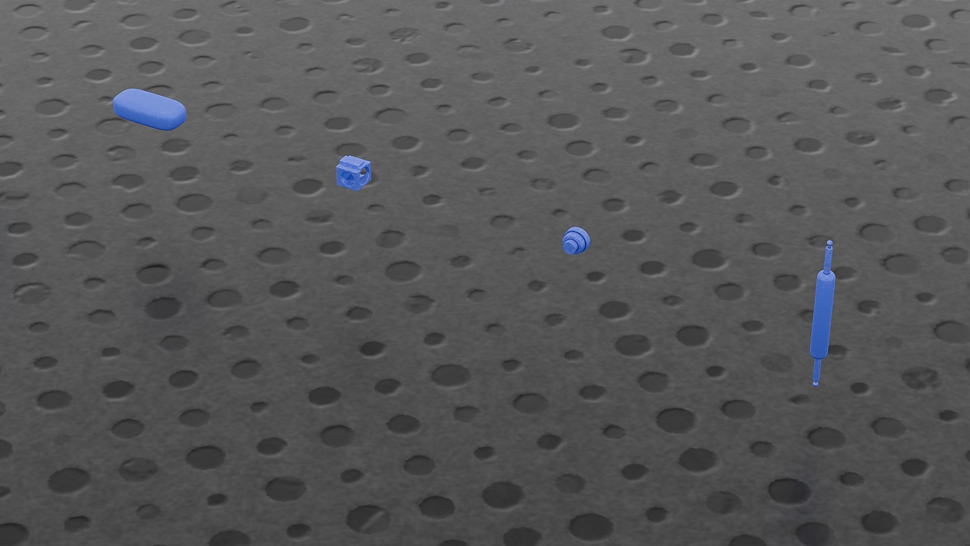 441 Sci Fi Piece Mega Kitbash Set Low-poly 3D model_4