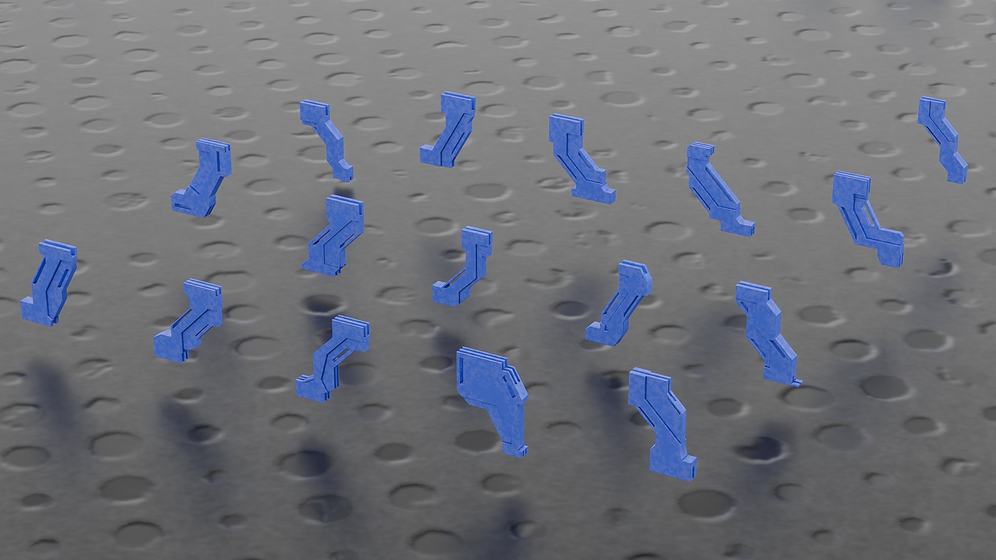 441 Sci Fi Piece Mega Kitbash Set Low-poly 3D model_1