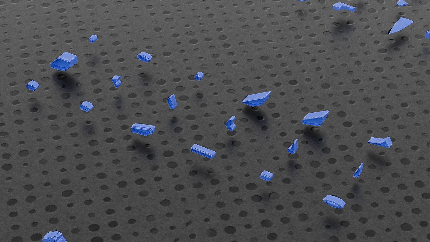 441 Sci Fi Piece Mega Kitbash Set Low-poly 3D model_5