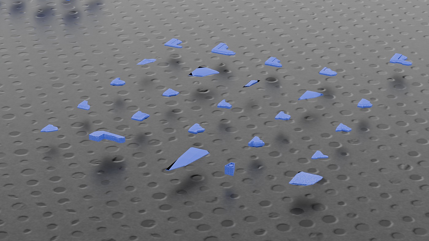 441 Sci Fi Piece Mega Kitbash Set Low-poly 3D model_10