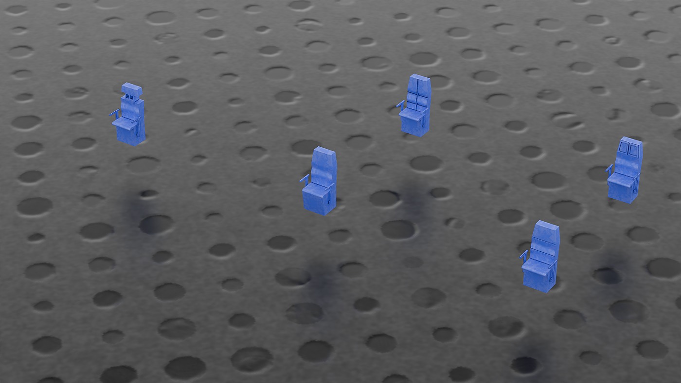 441 Sci Fi Piece Mega Kitbash Set Low-poly 3D model_9