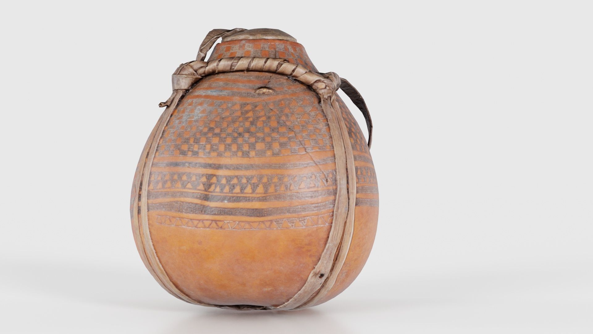 Broken Calebas Low-poly 3D model_18