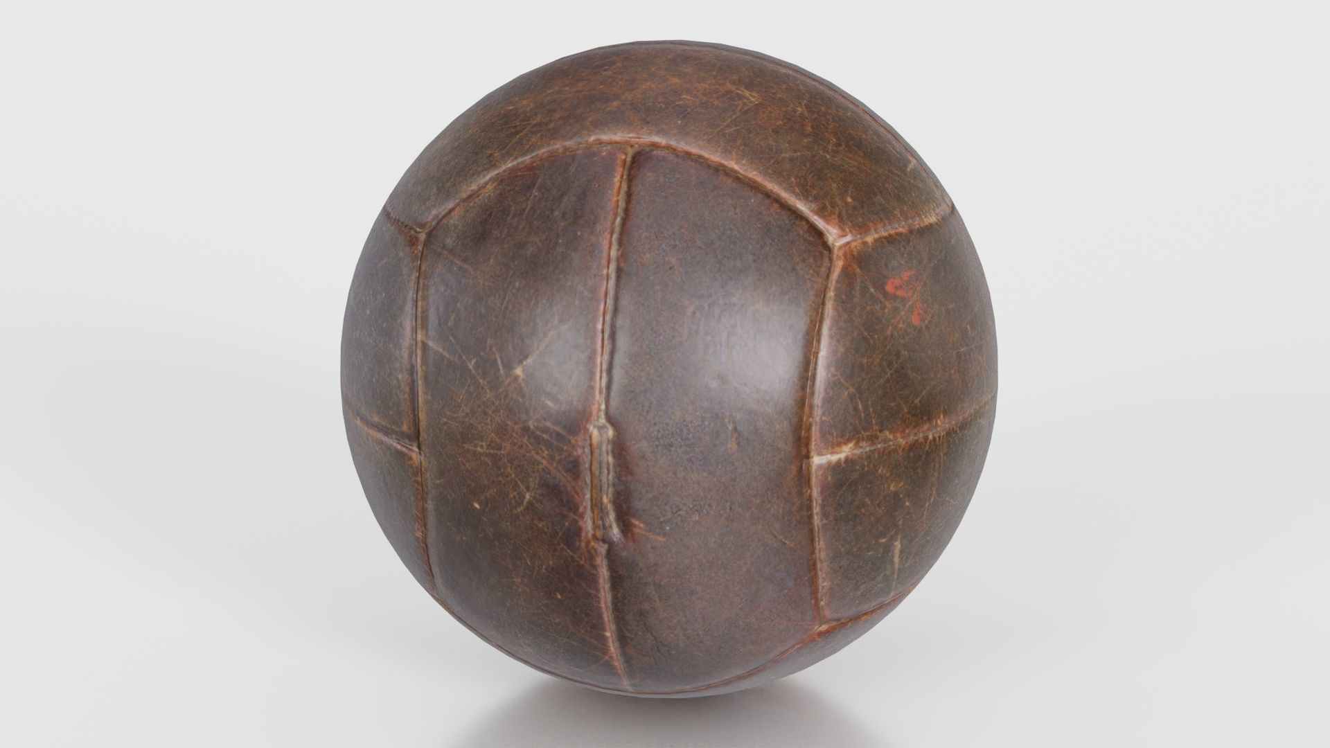 Ball 1 Low-poly 3D model_16