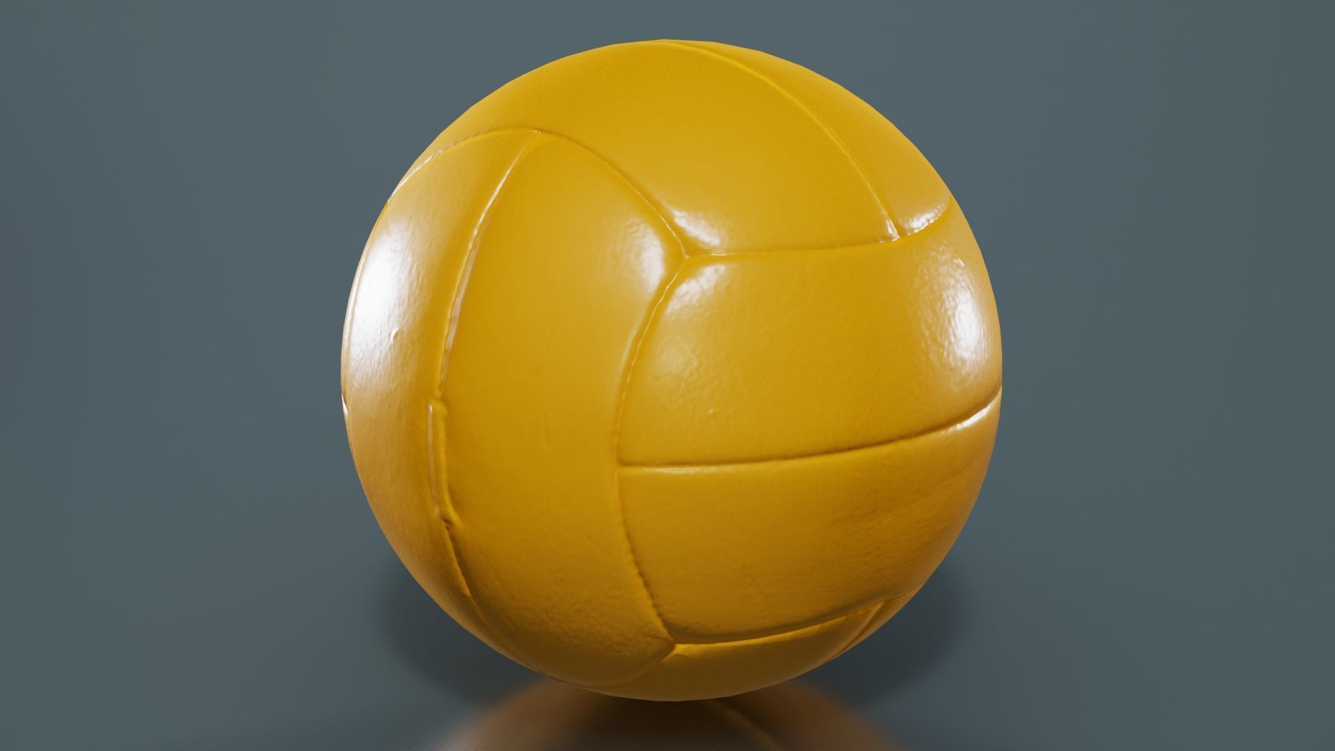 Ball 1 Low-poly 3D model_12