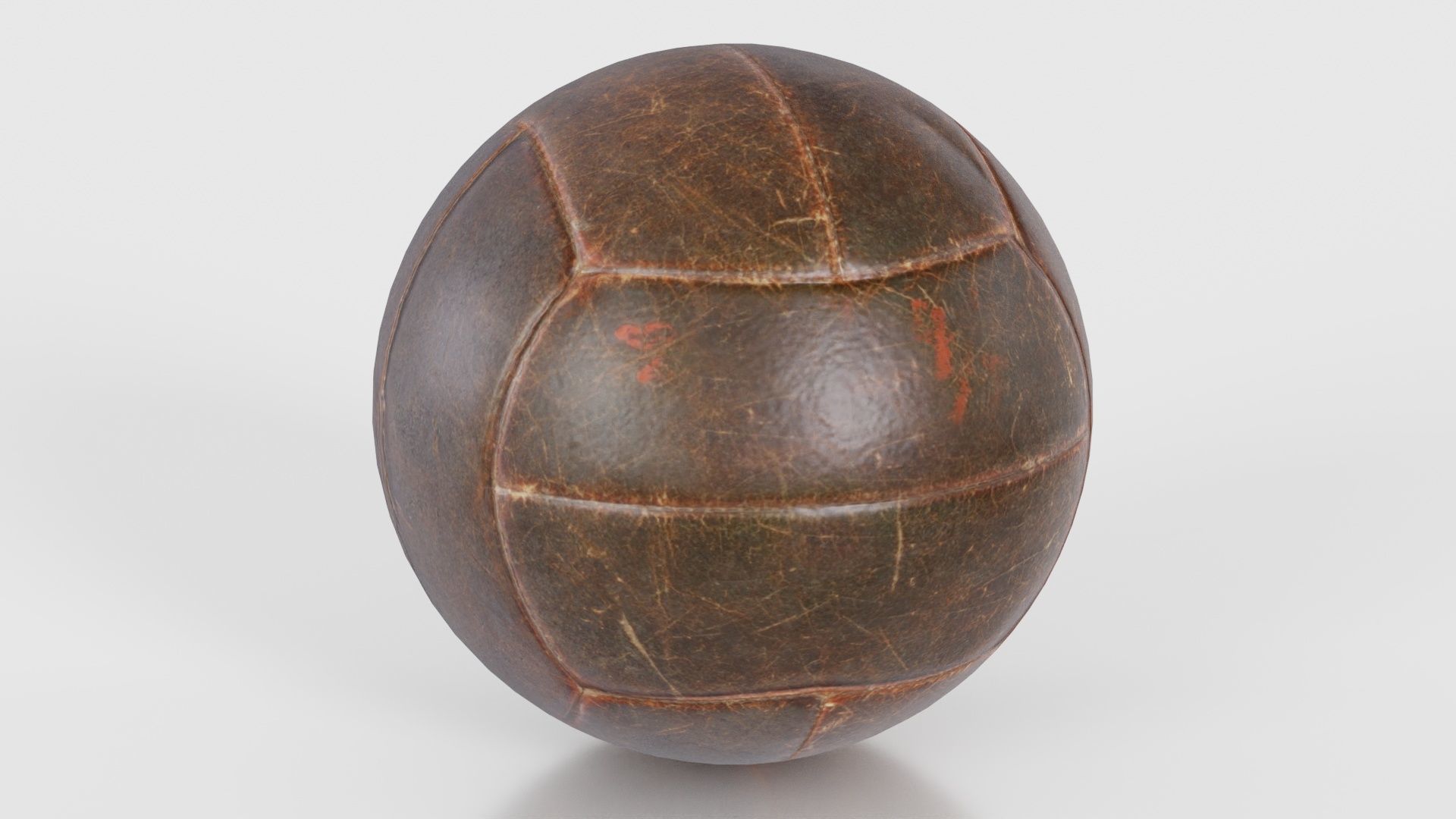 Ball 1 Low-poly 3D model_26