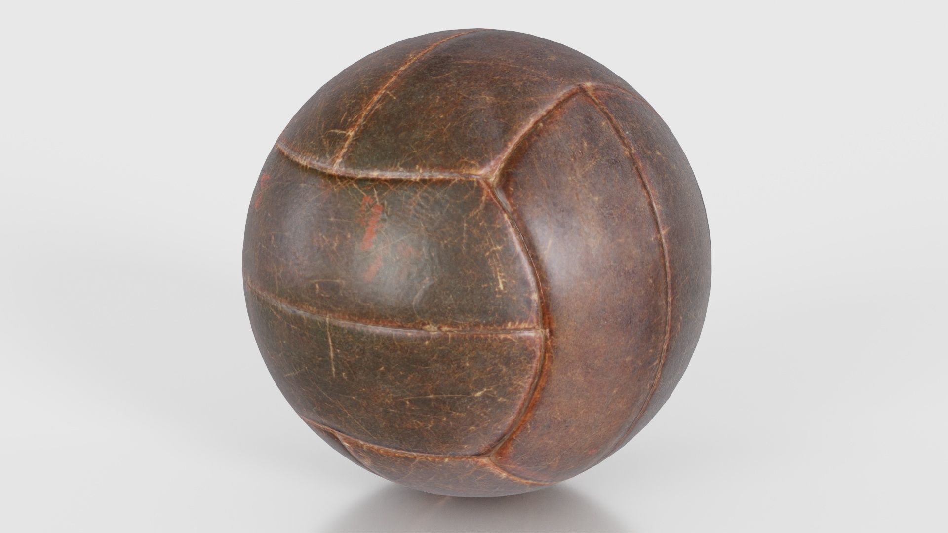 Ball 1 Low-poly 3D model_24