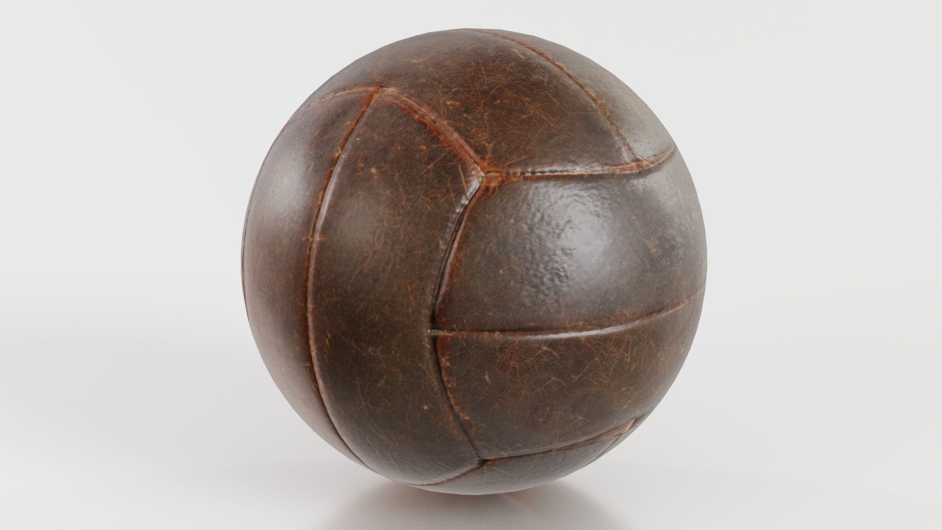 Ball 1 Low-poly 3D model_3