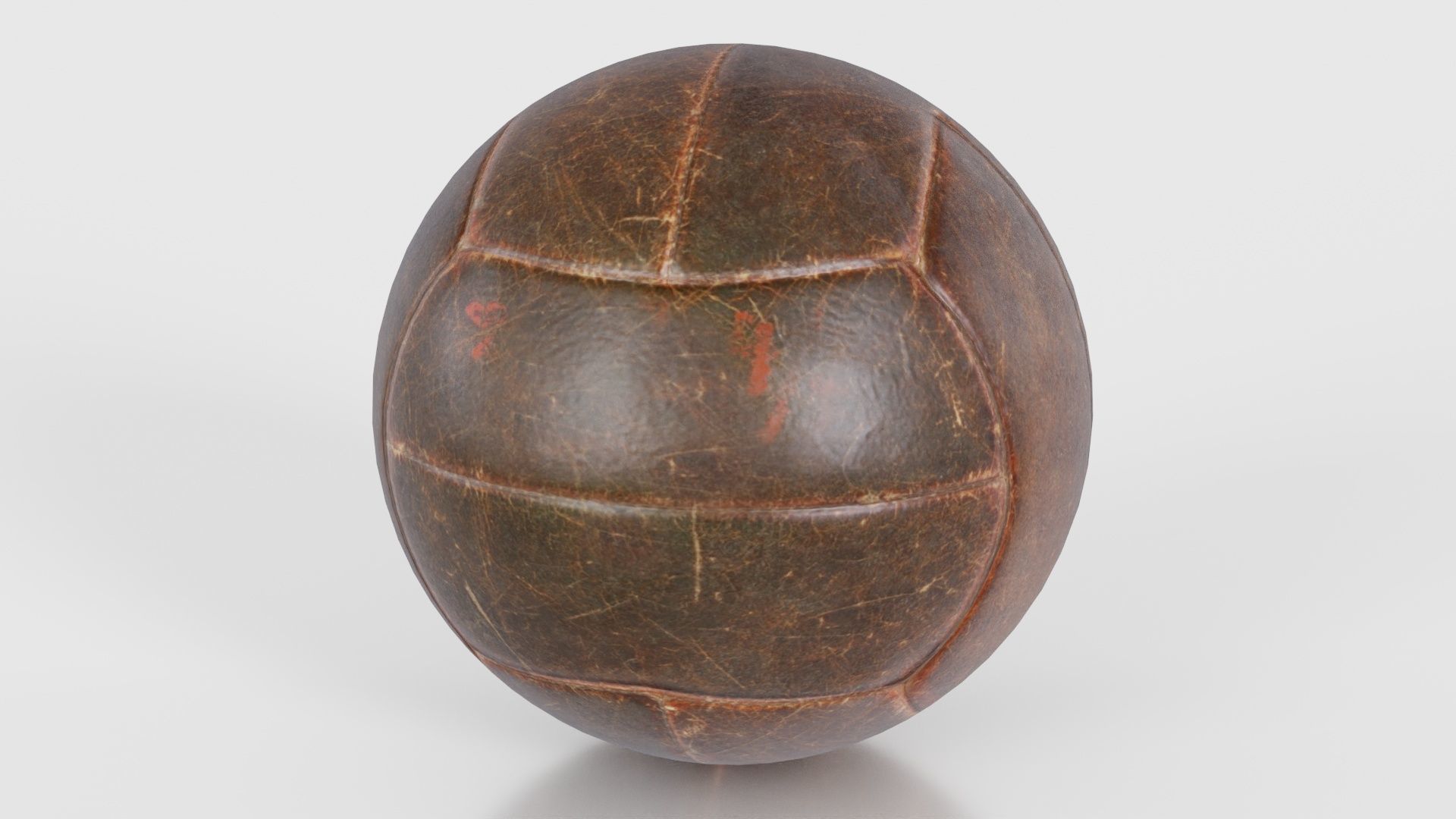 Ball 1 Low-poly 3D model_25