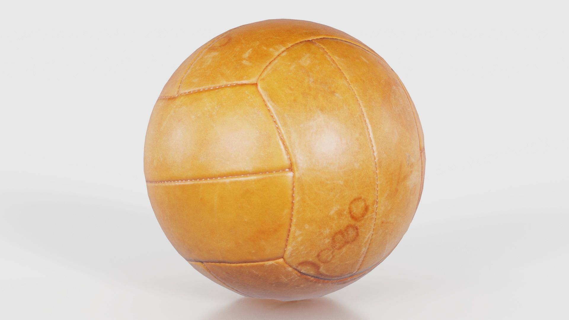 Ball 2 Low-poly 3D model_15