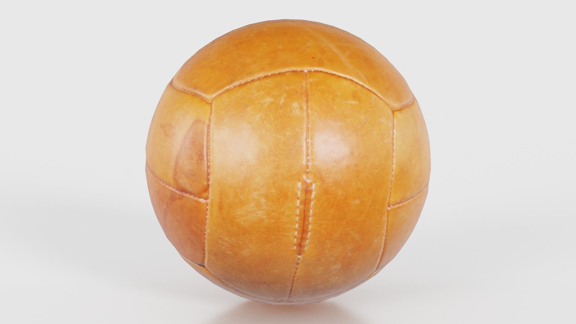 Ball 2 Low-poly 3D model_20