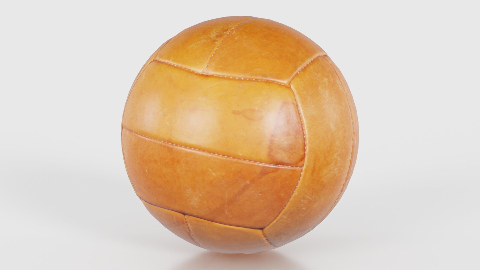Ball 2 Low-poly 3D model_22