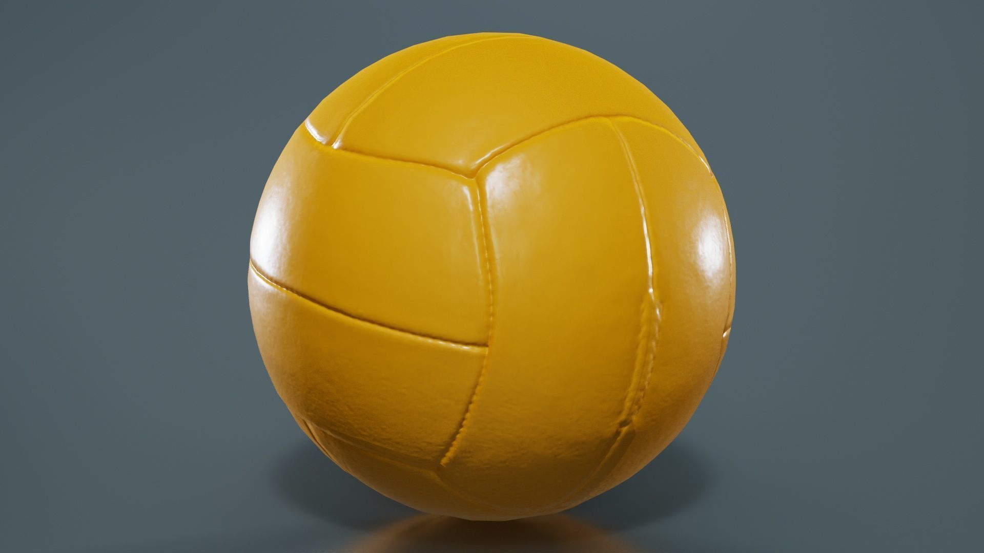 Ball 2 Low-poly 3D model_13