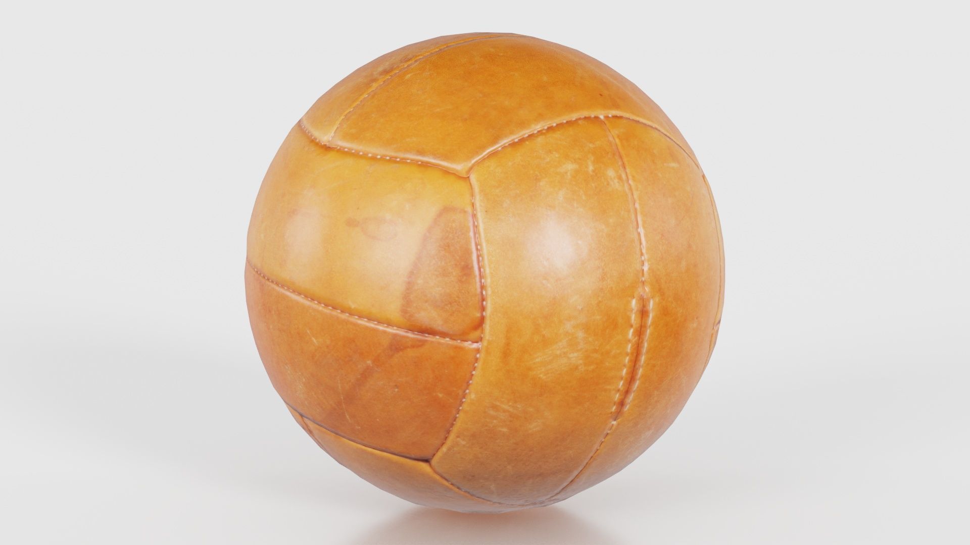 Ball 2 Low-poly 3D model_21