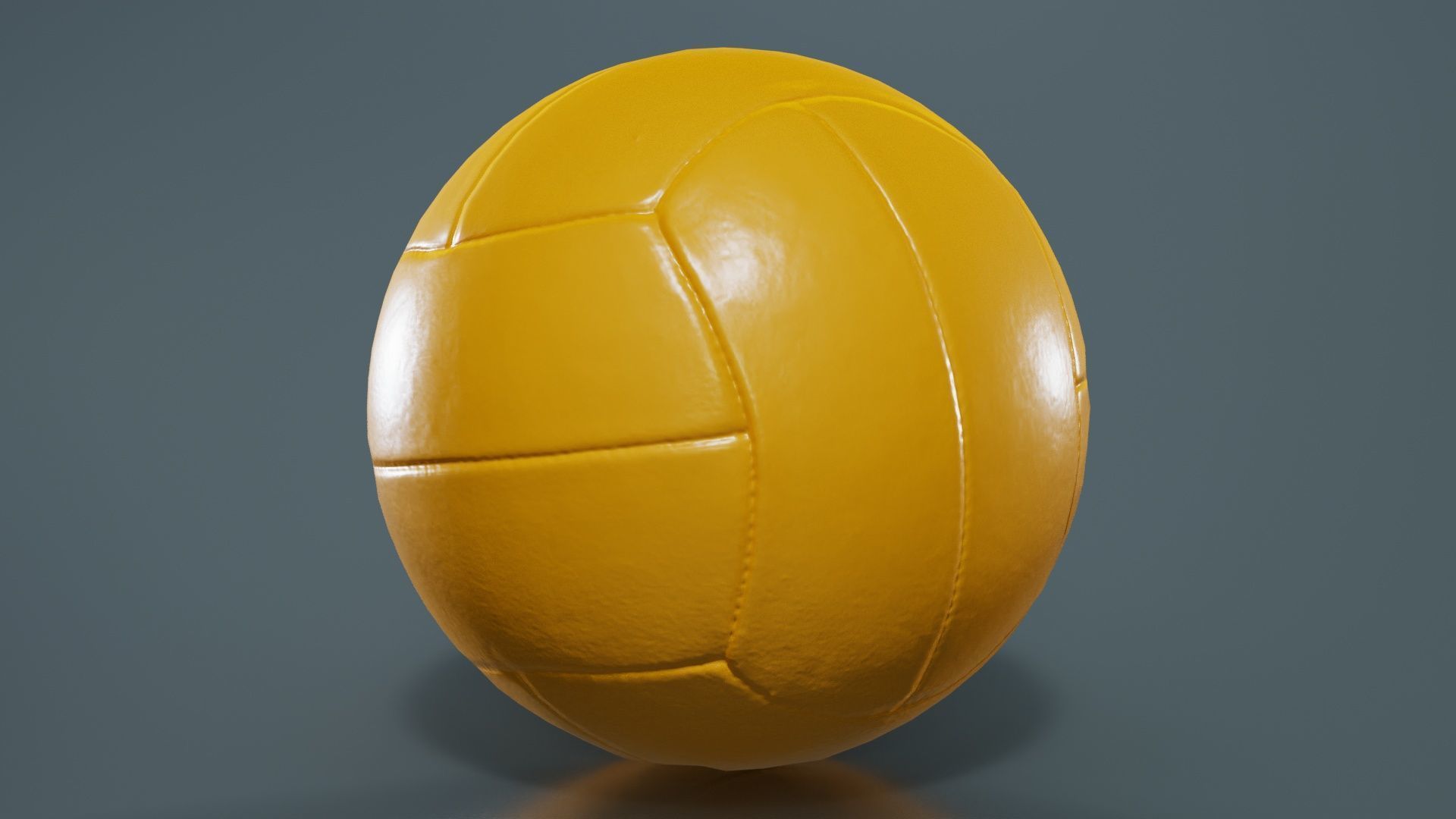 Ball 2 Low-poly 3D model_12