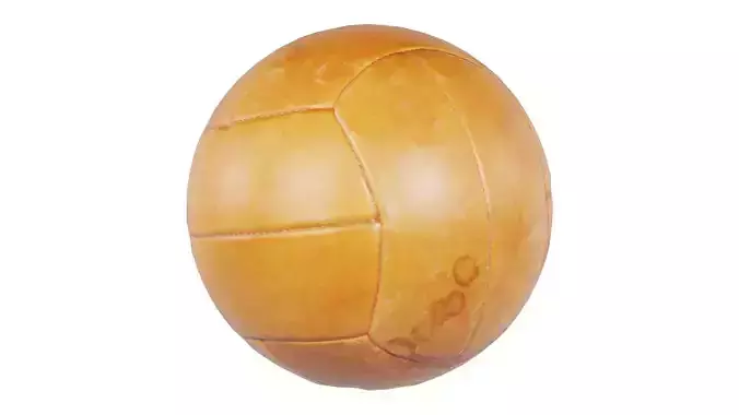Ball 2 Low-poly 3D model