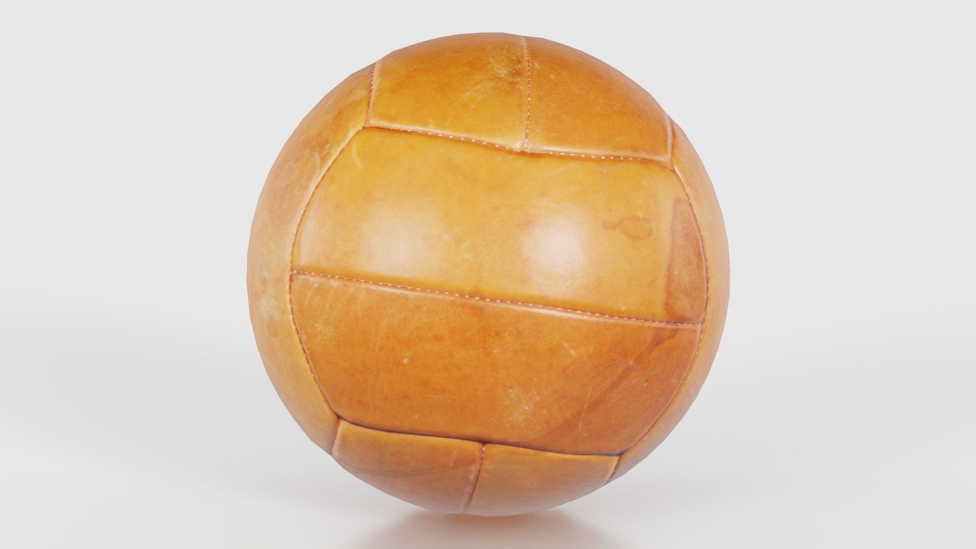 Ball 2 Low-poly 3D model_23