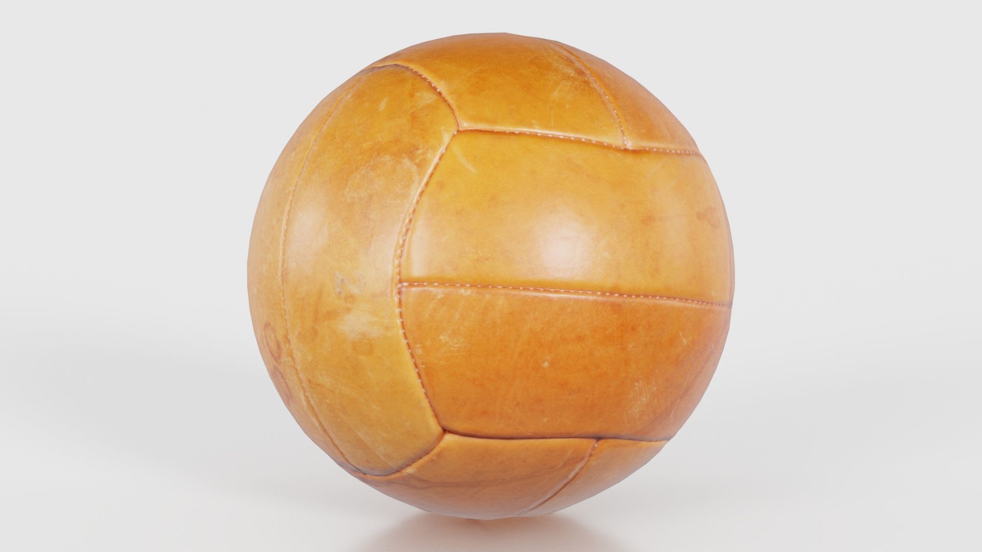 Ball 2 Low-poly 3D model_24