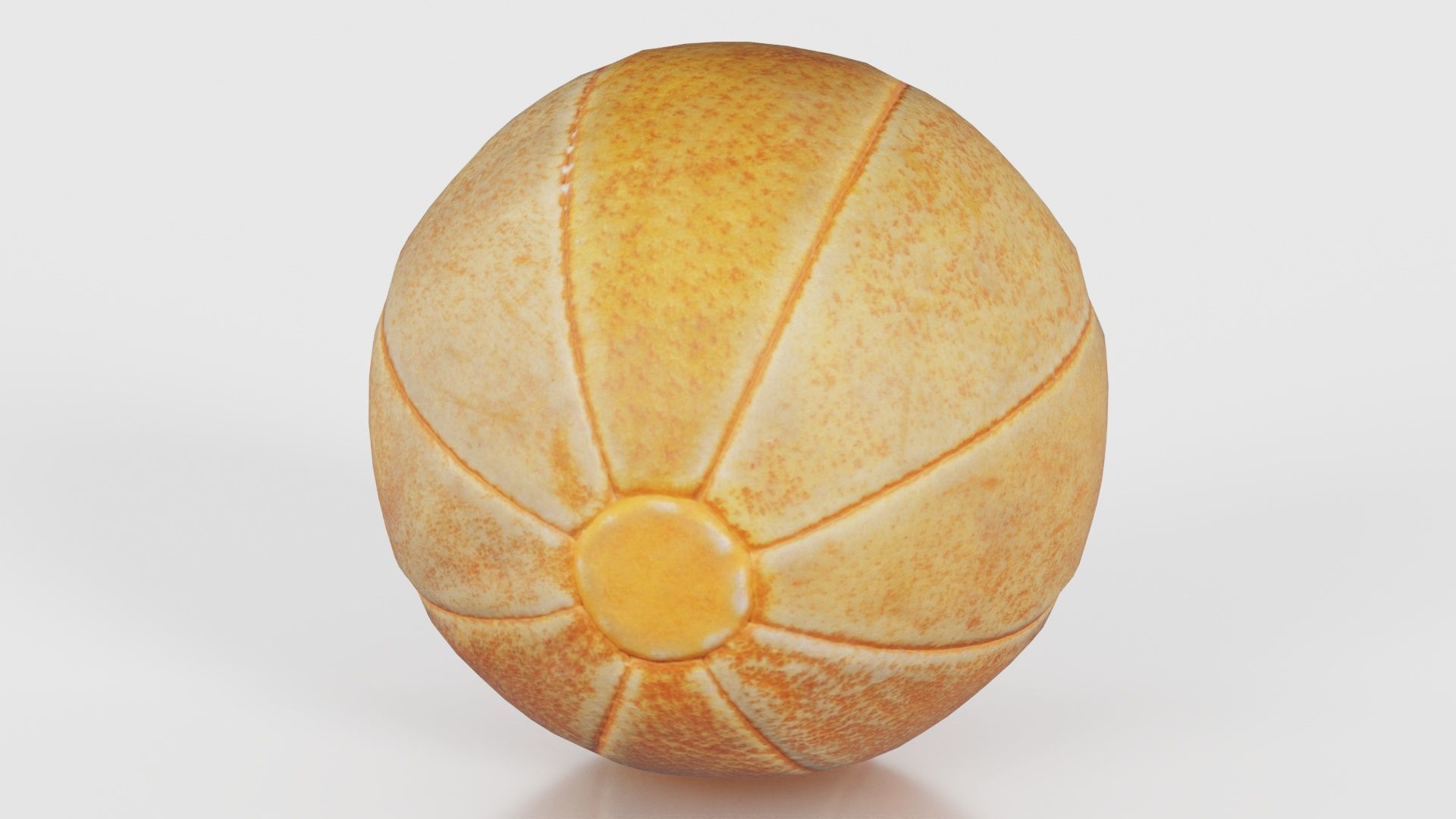 Ball 5 Low-poly 3D model_16