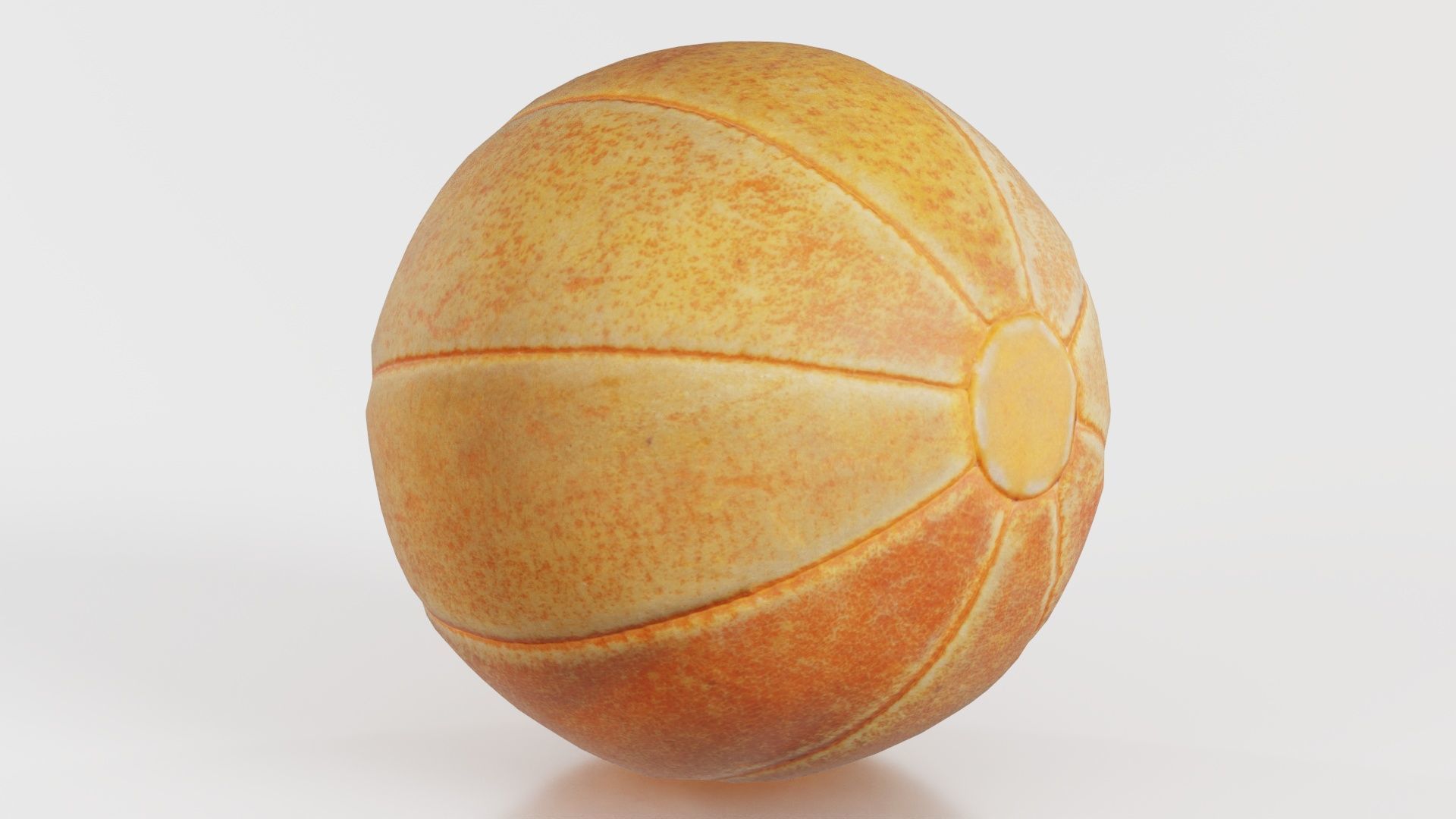 Ball 5 Low-poly 3D model_1