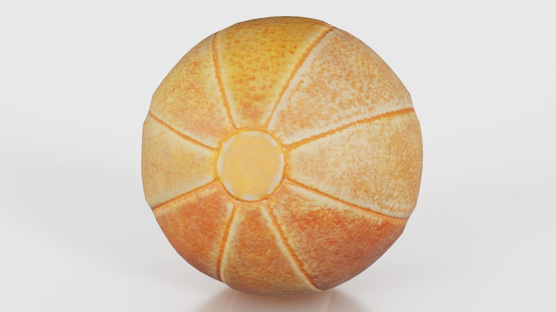 Ball 5 Low-poly 3D model_22