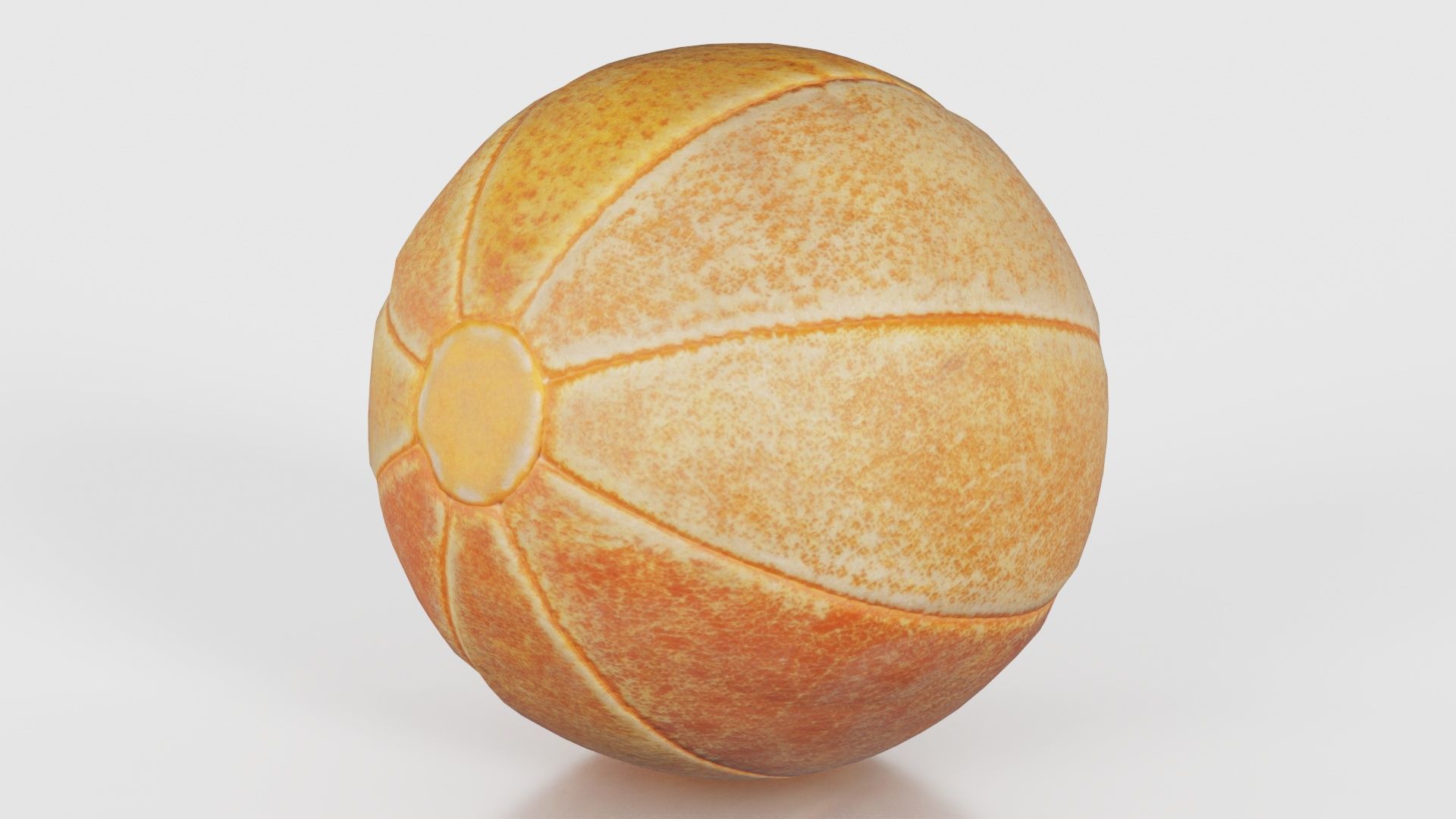 Ball 5 Low-poly 3D model_21