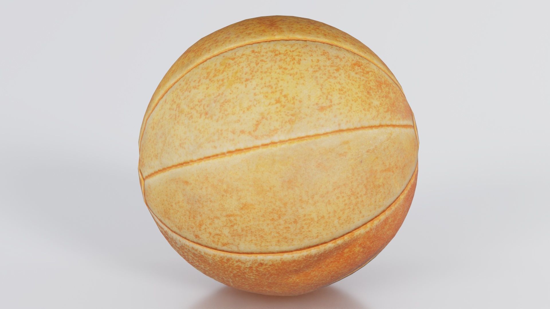 Ball 5 Low-poly 3D model_6