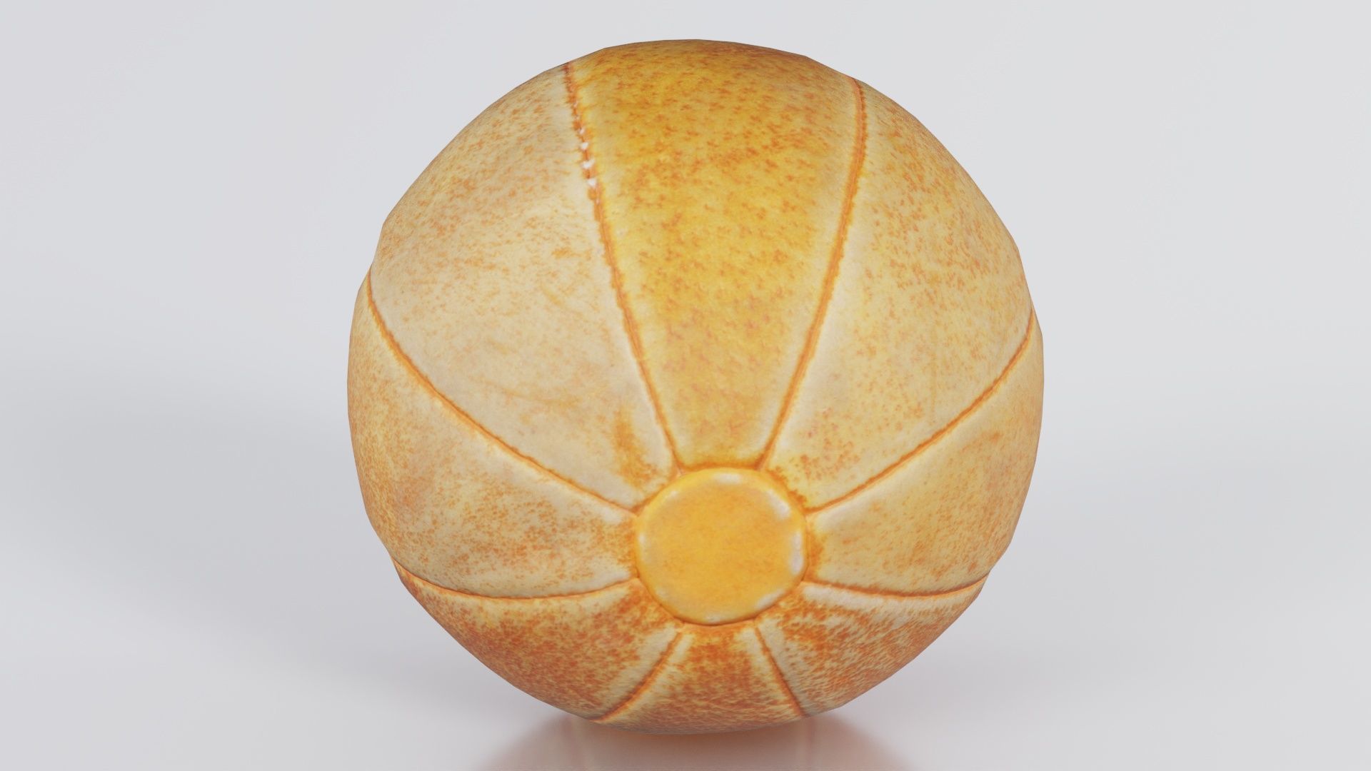 Ball 5 Low-poly 3D model_7