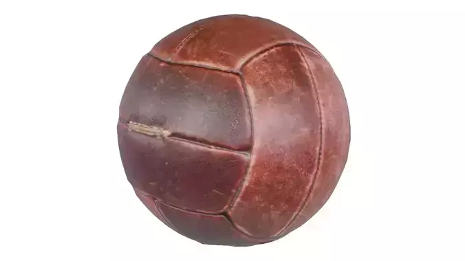 Ball 6 Low-poly 3D model
