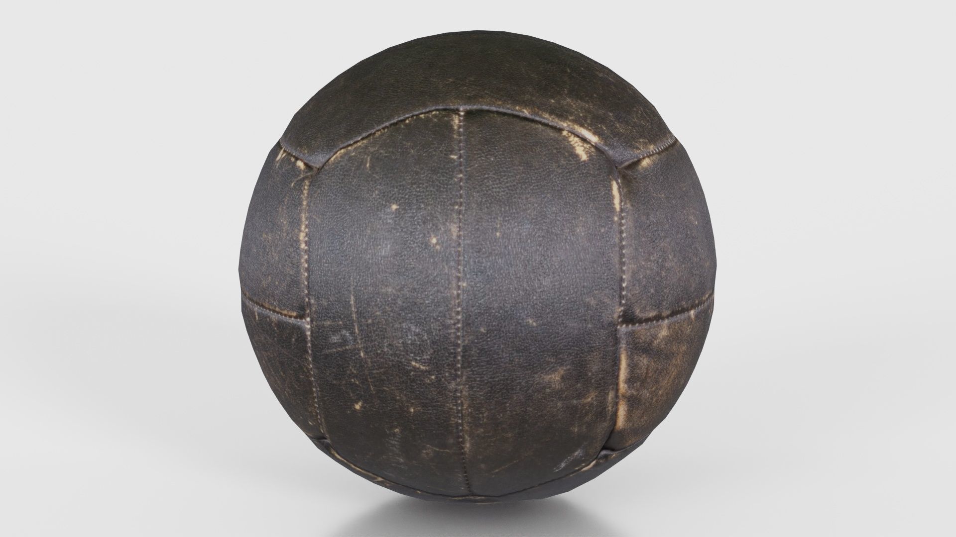 Ball 7 Low-poly 3D model_26