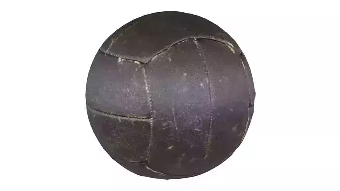Ball 7 Low-poly 3D model
