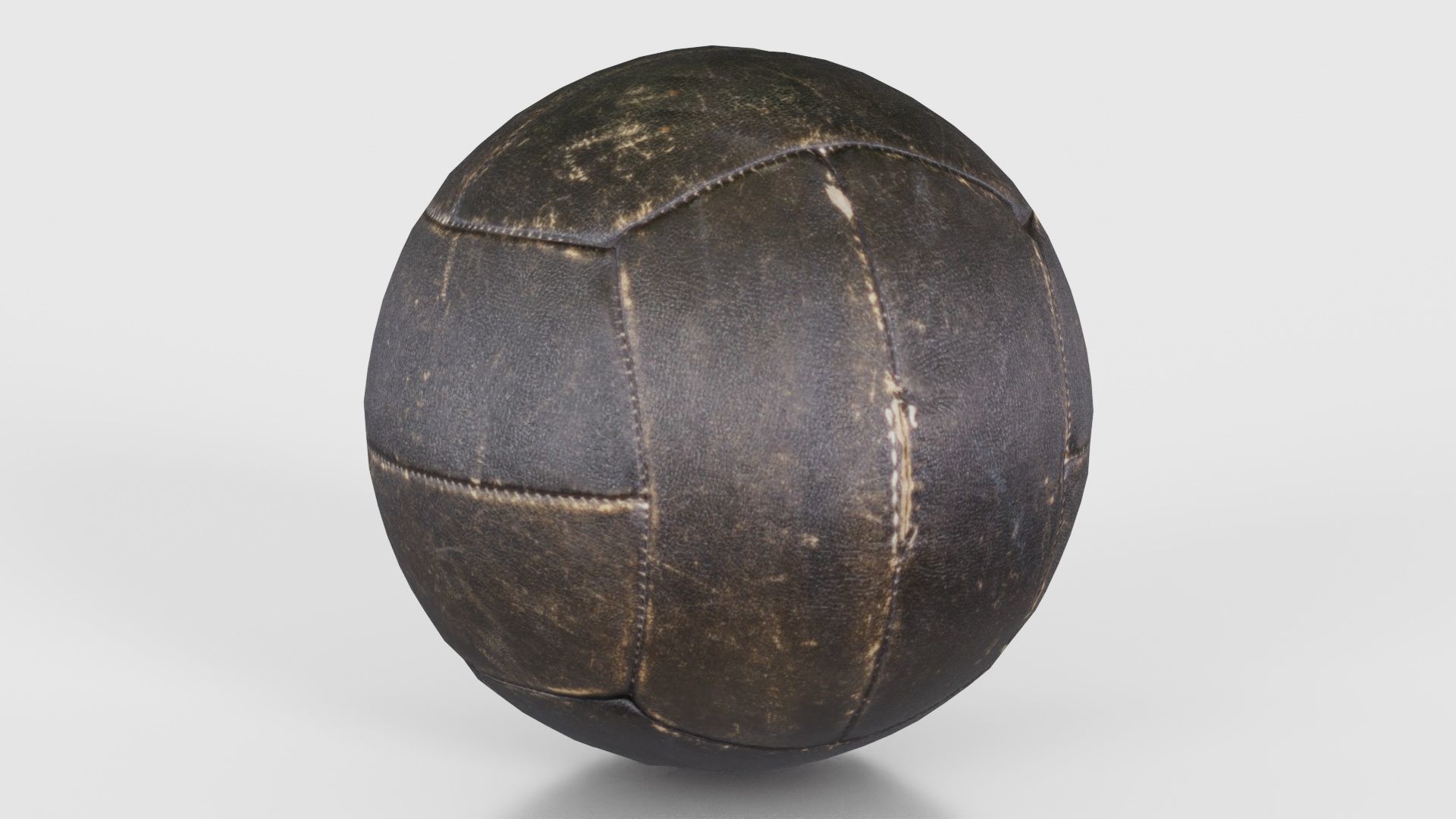 Ball 7 Low-poly 3D model_21