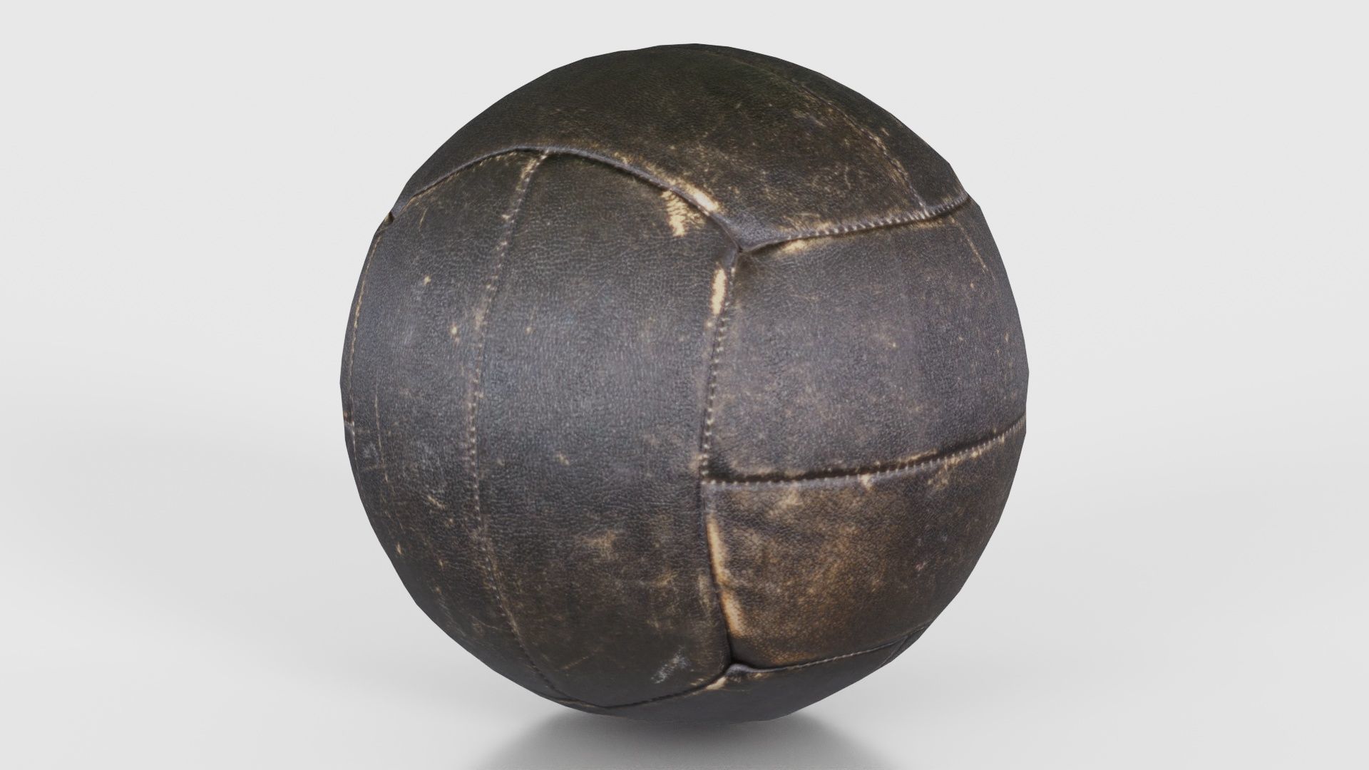 Ball 7 Low-poly 3D model_25