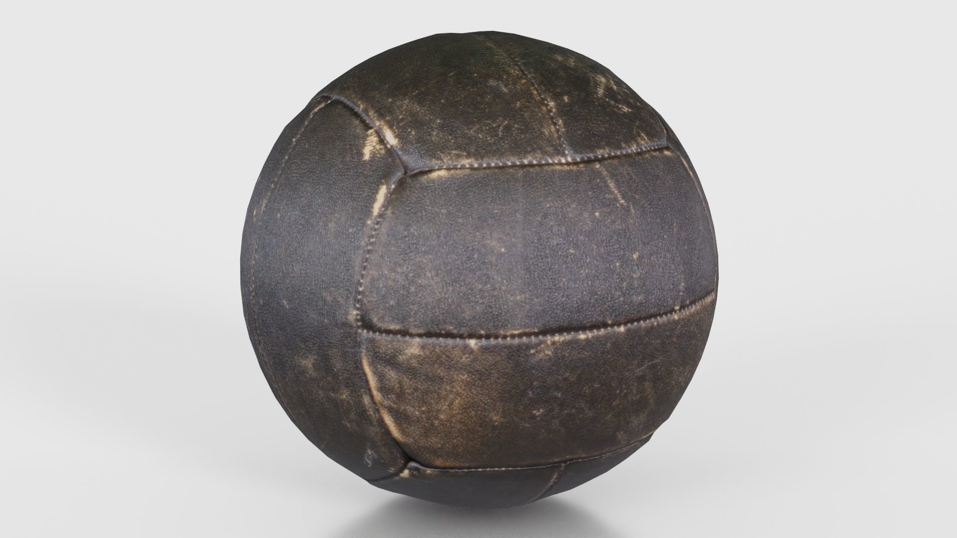 Ball 7 Low-poly 3D model_24