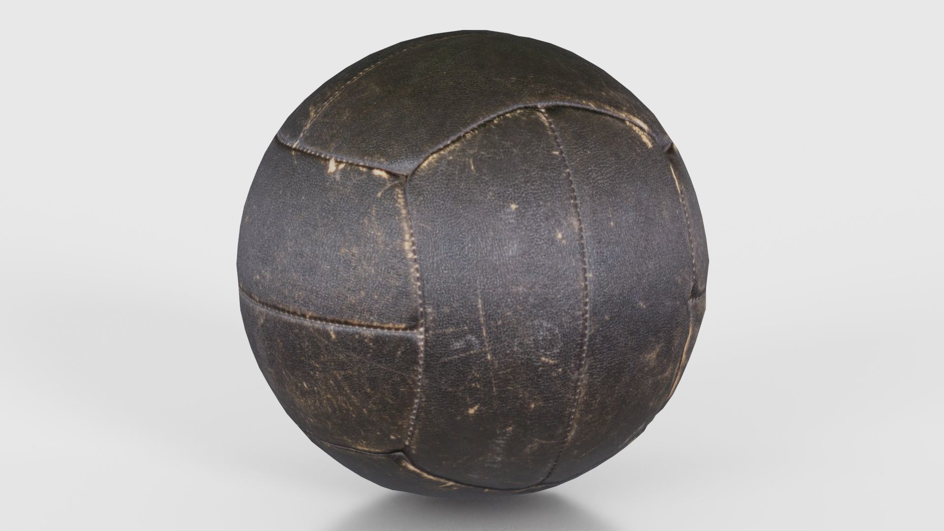 Ball 7 Low-poly 3D model_15